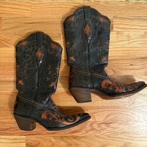 Women’s Corral Genuine Lizard Boots